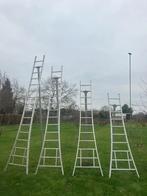 Aluminium plukladders – Solide – uitstekende staat, Doe-het-zelf en Verbouw, Ladders en Trappen, Ophalen, Gebruikt, Ladder, Opvouwbaar of Inschuifbaar