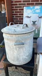 Wastobbe wasteil zink 38 H 37 doorsnede bloembak, Tuin en Terras, Minder dan 30 cm, Minder dan 60 cm, Rond, Ophalen of Verzenden