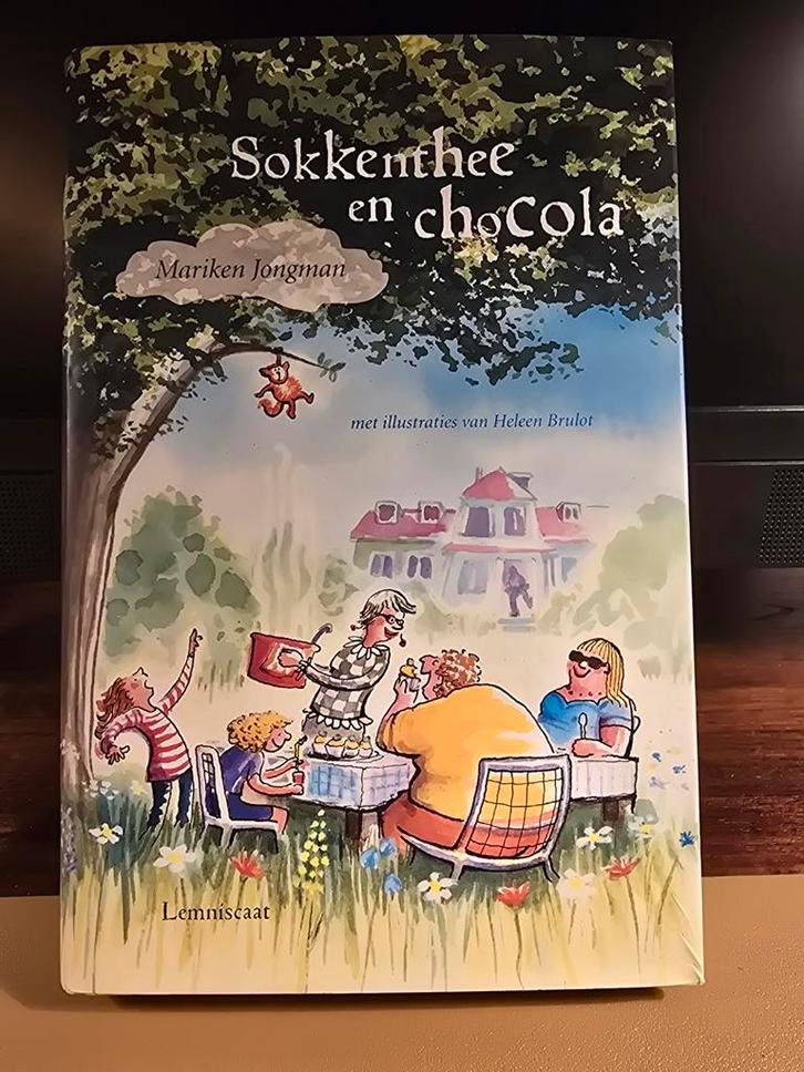Sokkenthee en Chocola - Mariken Jongman, Boeken, Kinderboeken | Jeugd | onder 10 jaar, Zo goed als nieuw, Fictie algemeen, Ophalen of Verzenden