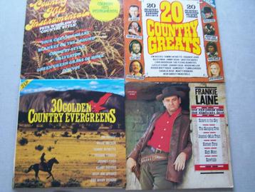 Country lp's : zie lijst