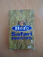 Hero (jam, frisdrank) Safari kwartetspel, Verzamelen, Speelkaarten, Jokers en Kwartetten, Ophalen of Verzenden, Zo goed als nieuw