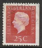 Nederland 1969 939K Juliand 25c Rechts ong Fosfor, Gest, Postzegels en Munten, Postzegels | Nederland, Verzenden, Na 1940, Gestempeld