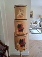 Hoedendoos set kippen, Antiek en Kunst, Curiosa en Brocante, Ophalen of Verzenden