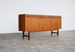 vintage dressoir | sideboard | teak | Ulferts | Tibro, 150 tot 200 cm, 25 tot 50 cm, Teakhout, Gebruikt