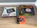 Diverse gezelschapsspellen Crux schaken en roulette, Ophalen, Gebruikt