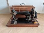 Antieke Naaimachine met Houten Kast, Antiek en Kunst, Antiek | Naaimachines, Ophalen
