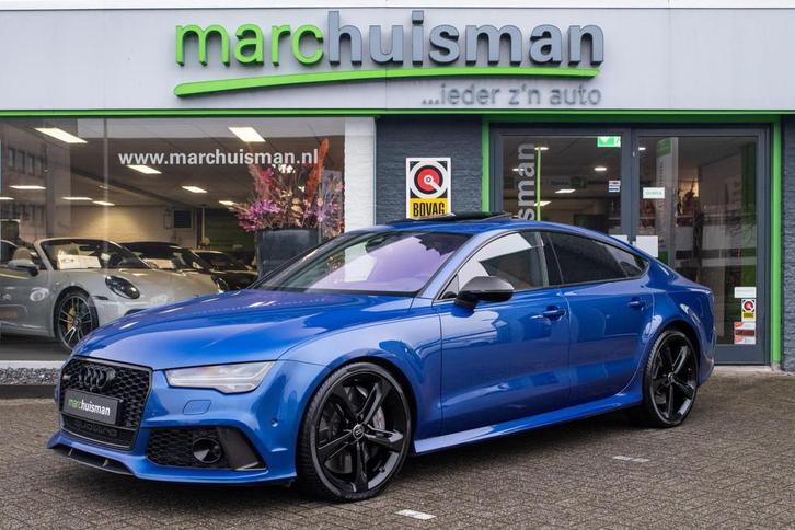 Audi RS7 Sportback 4.0 TFSI quattro Pro Line Plus / PANODAK, Auto's, Audi, Bedrijf, Te koop, RS7, 360° camera, 4x4, ABS, Achteruitrijcamera