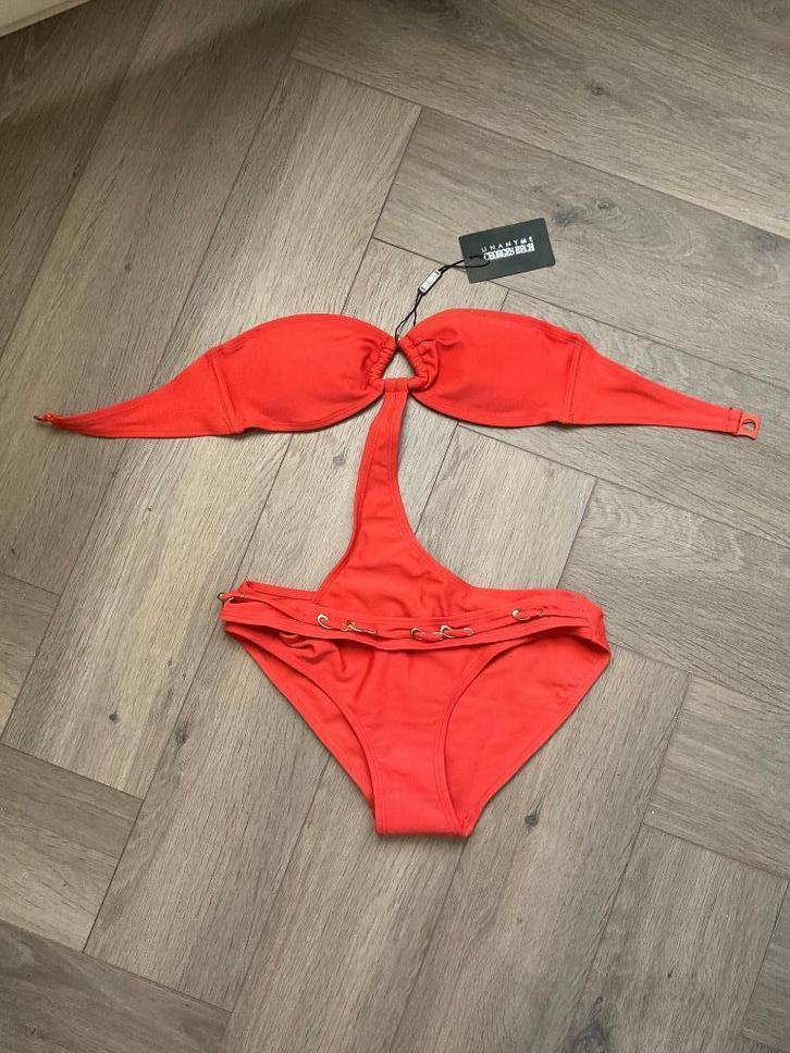 Nieuw - sexy Georges Rech trikini badpak - maat 34, Kleding | Dames, Badmode en Zwemkleding, Nieuw, Badpak, Oranje, Ophalen of Verzenden