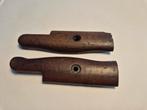 Garand , springfield bajonet greepjes hout, Ophalen of Verzenden, Landmacht, Mes of Dolk