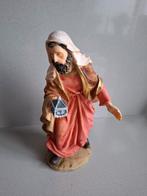 Kerststalfiguur Koning - 21 cm - Polystone, Diversen, Ophalen of Verzenden, Nieuw