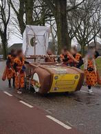 Flintstone Carnaval Loopwagen - Prijswinnaar!, Hobby en Vrije tijd, Feestartikelen, Ophalen, Gebruikt, Feestartikel, Carnaval