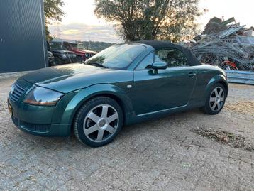 Audi TT 1.8 T Roadster Quattro 165KW 2000 Groen Youngtimer beschikbaar voor biedingen