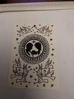 W.T. LEVER. /KERSTTAFEREEL  MET ENGELEN, Ophalen of Verzenden