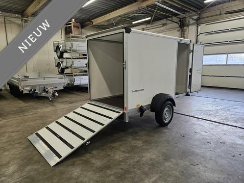 Humbaur Gesloten | Zijdeur + oprijklep, Auto diversen, Aanhangers en Bagagewagens, Nieuw
