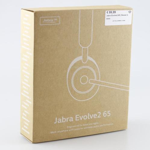 Jabra Evolve2 65 | Nieuw in doos, Audio, Tv en Foto, Koptelefoons, Zo goed als nieuw