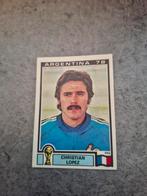 Panini sticker WK 78 Argentina. Christian Lopez Frankrijk., Hobby en Vrije tijd, Stickers en Plaatjes, Verzenden, Zo goed als nieuw