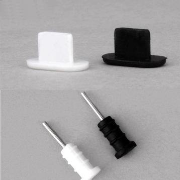 Anti Stof Covers voor Micro USB èn 3.5mm Jack poort beschikbaar voor biedingen
