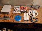 Nintendo wii met 2 wii motion controllers en 3 topspellen, Ophalen of Verzenden, Gebruikt, Met 2 controllers, Met games
