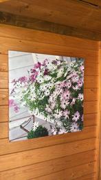 3 hele nette Canvas schilderijen 60X60, Ophalen, Zo goed als nieuw, 50 tot 75 cm, Schilderij
