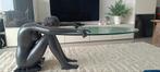 Bronzen tafel vrouw, l 150 cm , h78 cm, b 70 cm, Huis en Inrichting, Tafels | Salontafels, 100 tot 150 cm, Zo goed als nieuw, Glas