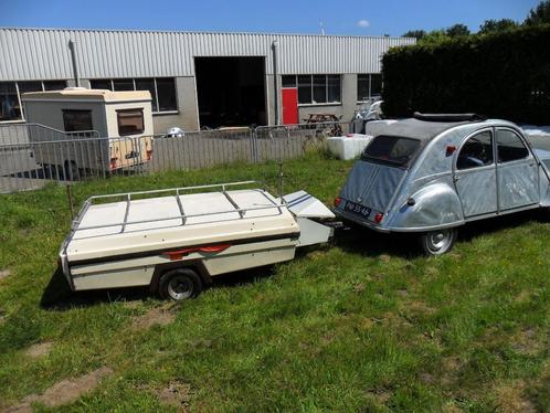 camplet   4 persoons klapcaravan, Caravans en Kamperen, Caravans, Particulier, tot en met 3, tot 500 kg, Standaardzit, Overige merken