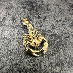 14 karaat gouden hanger schorpioen kettinghanger, Ophalen of Verzenden, Nieuw, Goud