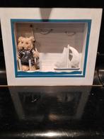 3D Schilderijtje - Teddybeer & Zeilboot, Ophalen of Verzenden, Zo goed als nieuw