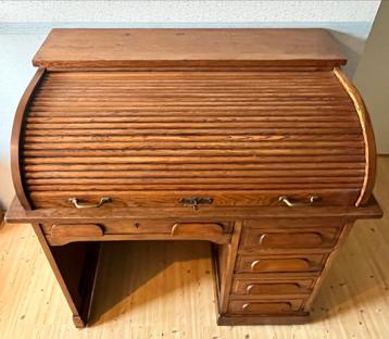 Secretaire roll top bureau beschikbaar voor biedingen