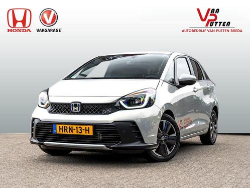 Honda Jazz 1.5 Full Hybrid Advance | Premium Sunlight Silver, Auto's, Honda, Te koop, Jazz, ABS, Achteruitrijcamera, Adaptive Cruise Control