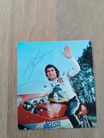 GIACOMO AGOSTINI AUTOGRAM, SIGNED MARLBORO KAART, Verzenden, Gebruikt, Motoren