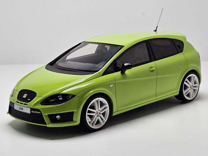 1:18 Ottomobile Seat Leon Cupra R Groen, Hobby en Vrije tijd, Modelauto's | 1:18, Zo goed als nieuw, Auto, OttOMobile, Ophalen of Verzenden