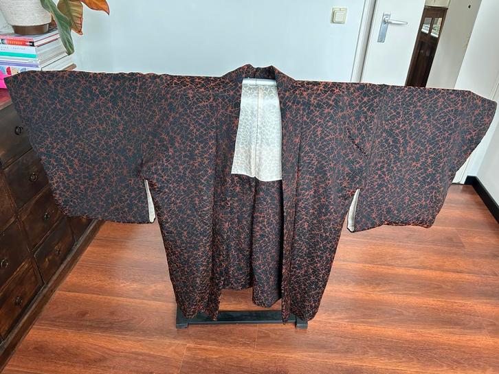 Vintage zijden Japanse Haori Kimono, Kleding | Dames, Overige Dameskleding, Zo goed als nieuw, Verzenden