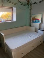 Ikea hemnes bed uitschuifbaar, Huis en Inrichting, Slaapkamer | Bedden, 90 cm, Gebruikt, 210 cm, Eenpersoons