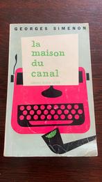 La maison du canal, Georges Simenon, Boeken, Ophalen of Verzenden, Zo goed als nieuw