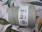 Zpagetti garen licht groen, Hobby en Vrije tijd, Ophalen of Verzenden, Nieuw, Breien of Haken, Wol of Garen