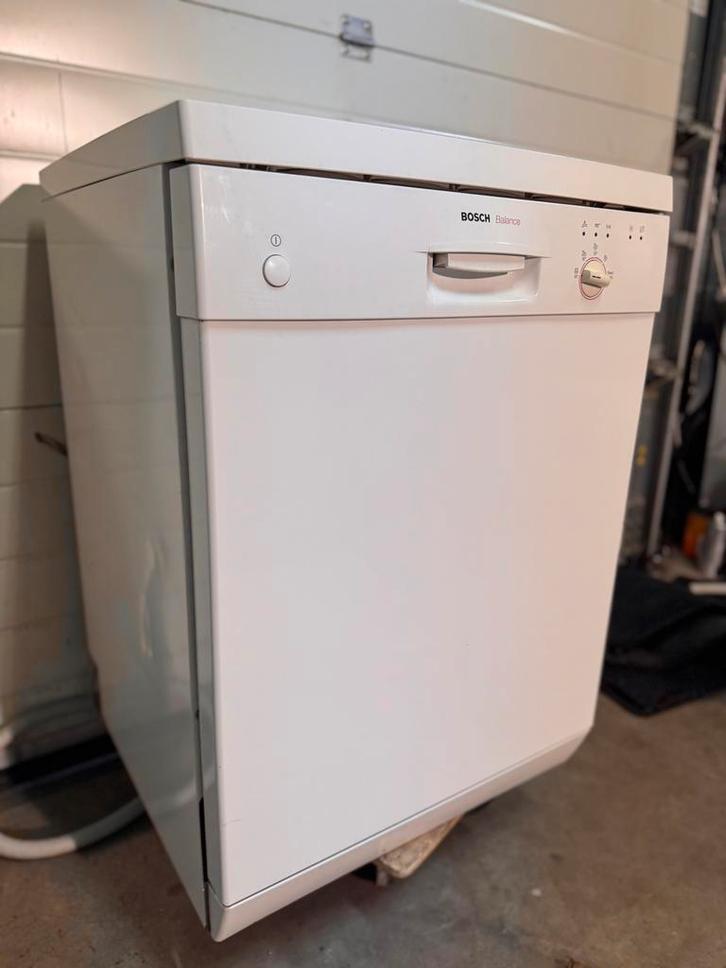 BOSCH vaatwasser vrijstaand wit voor weinig met GARANTIE!, Witgoed en Apparatuur, Vaatwasmachines, Zo goed als nieuw, Vrijstaand