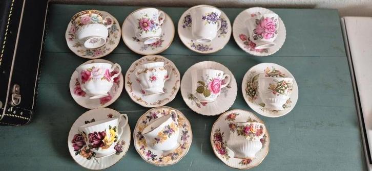 Engels Servies - Diverse Merken, Huis en Inrichting, Keuken | Servies, Zo goed als nieuw, Kop(pen) en/of Schotel(s), Overige stijlen