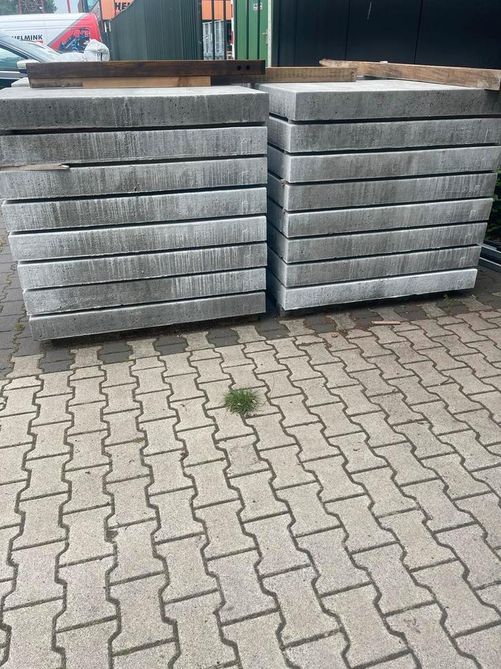 Nieuwe Stelconplaten 120 x 80 x 12 cm €22. P.st, Doe-het-zelf en Verbouw, Metselstenen, Nieuw, Beton, Ophalen of Verzenden