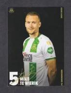 FC Groningen Mike te Wierik Voetbal., Ophalen of Verzenden, 1980 tot heden, Ongelopen, Sport en Spel