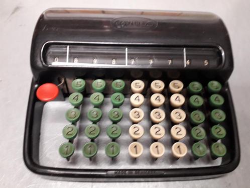 ANTIEKE BAKELIETEN CONTEX REKEN / TELMACHINE PERFECTE STAAT, Antiek en Kunst, Antiek | Overige Antiek, Ophalen of Verzenden