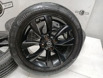 Opel Corsa zwart lichtmetaal velgen 16"inch 4x100 beschikbaar voor biedingen
