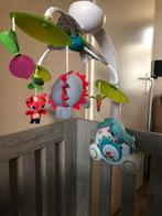 TWF kinderbox met mobiel Tiny love en 2 boxkleden. 77x99cm, Ophalen, Rechthoekig, In hoogte verstelbaar