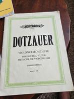 Dotzauer-bladmuziek voor de cello, Muziek en Instrumenten, Ophalen of Verzenden, Zo goed als nieuw, Overige soorten, Cello