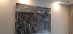 Mooie grote glazen schilderij New York!, Ophalen of Verzenden, Zo goed als nieuw, Schilderij