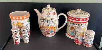 Blond servies - Even bijkletsen beschikbaar voor biedingen