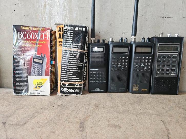 Diverse scanners, Telecommunicatie, Portofoons en Walkie-talkies, Zo goed als nieuw, Ophalen
