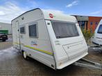 Bürstner Fun 420TN met mover., Caravans en Kamperen, Caravans, Overige typen, Kachel, Bedrijf, Treinzit