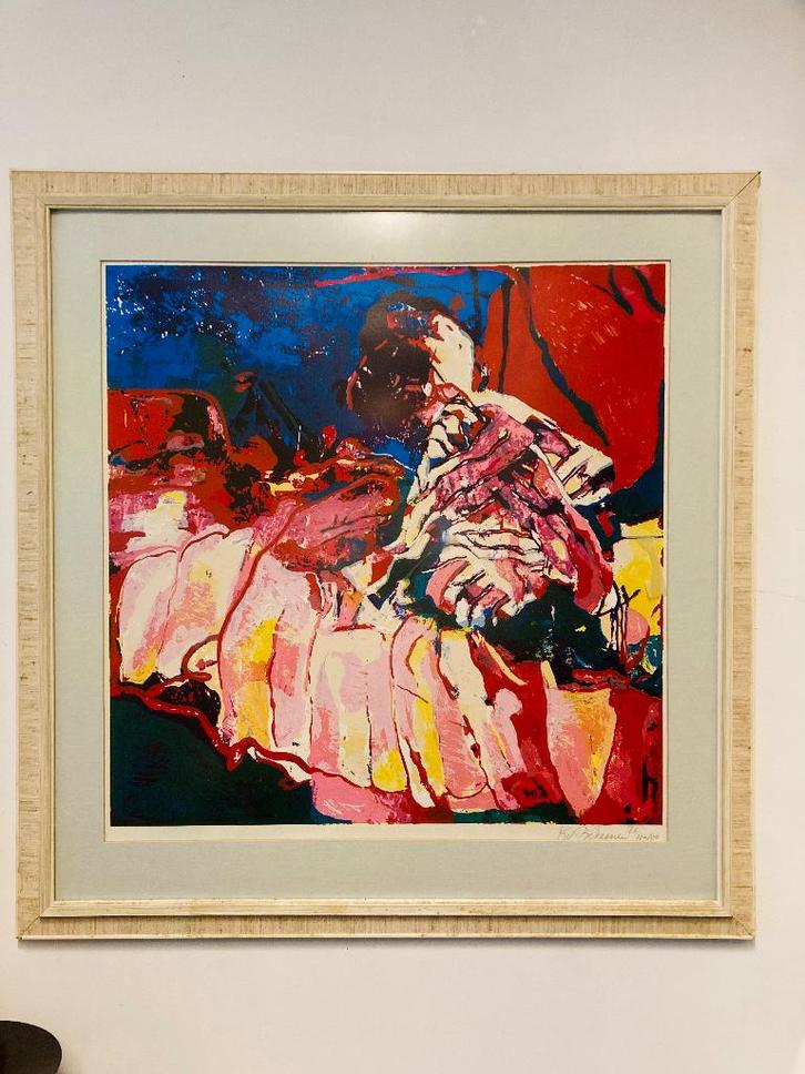 Kleurenlitho Kees van Bohemen, Antiek en Kunst, Kunst | Litho's en Zeefdrukken, Ophalen