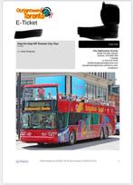 2 Hop on hop off tickets Toronto voor weinig, Tickets en Kaartjes, Drie personen of meer, Ticket of Toegangskaart