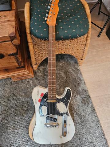 Zelfbouw Telecaster Rick Parfitt beschikbaar voor biedingen